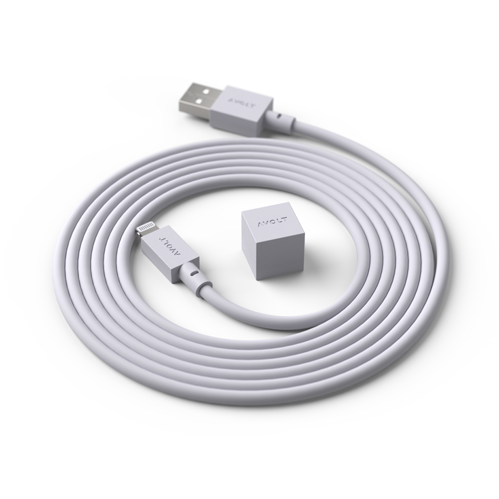 Cable 1 USB-A to Apple Lightning - Gotland Grey
