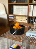 Black Marble Fruit Bowl