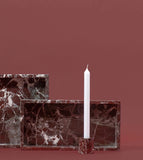 Burgundy Marble Rectangular Tray