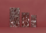 Burgundy Marble Rectangular Board S