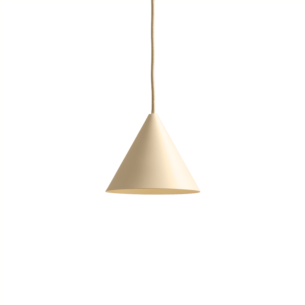 Cone Pendant 180 Creme