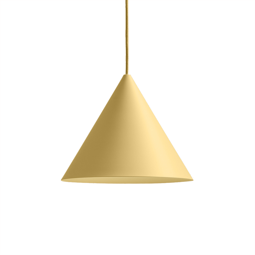Cone Pendant 300 Yellow