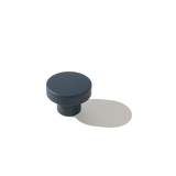Knob Circular Blue