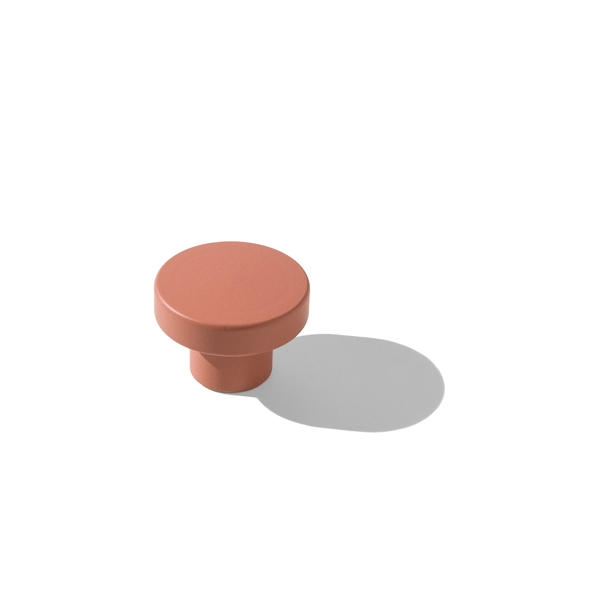 Knob Circular Peach
