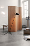 VV Cinquanta Floor Lamp - Black frame, black reflector